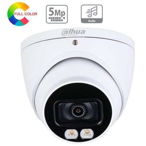 CAMERA DAHUA 5MP DOME AUDIO MOTORIZED