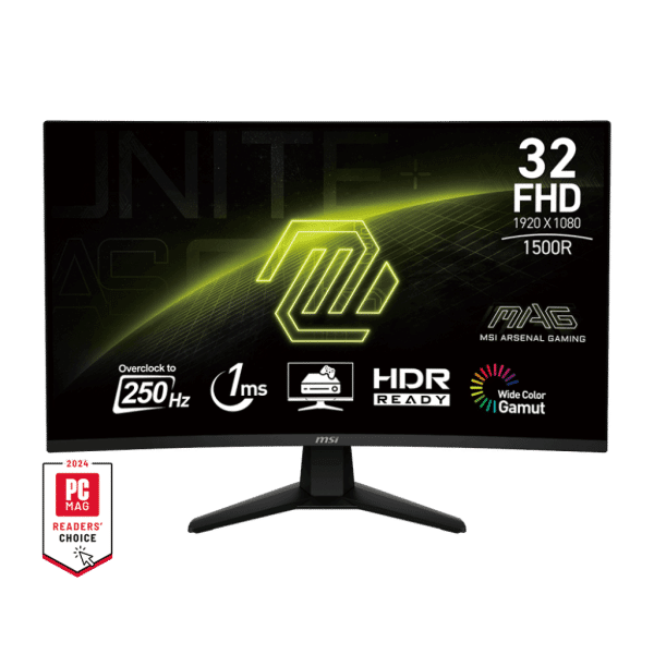 ECRAN GAMER MSI MAG 32C6X CURVED 250HZ