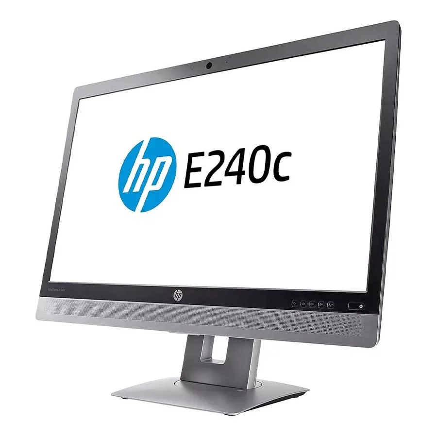 ECRAN HP 24 POUCES E240C AVEC CAMERA + AUDIO