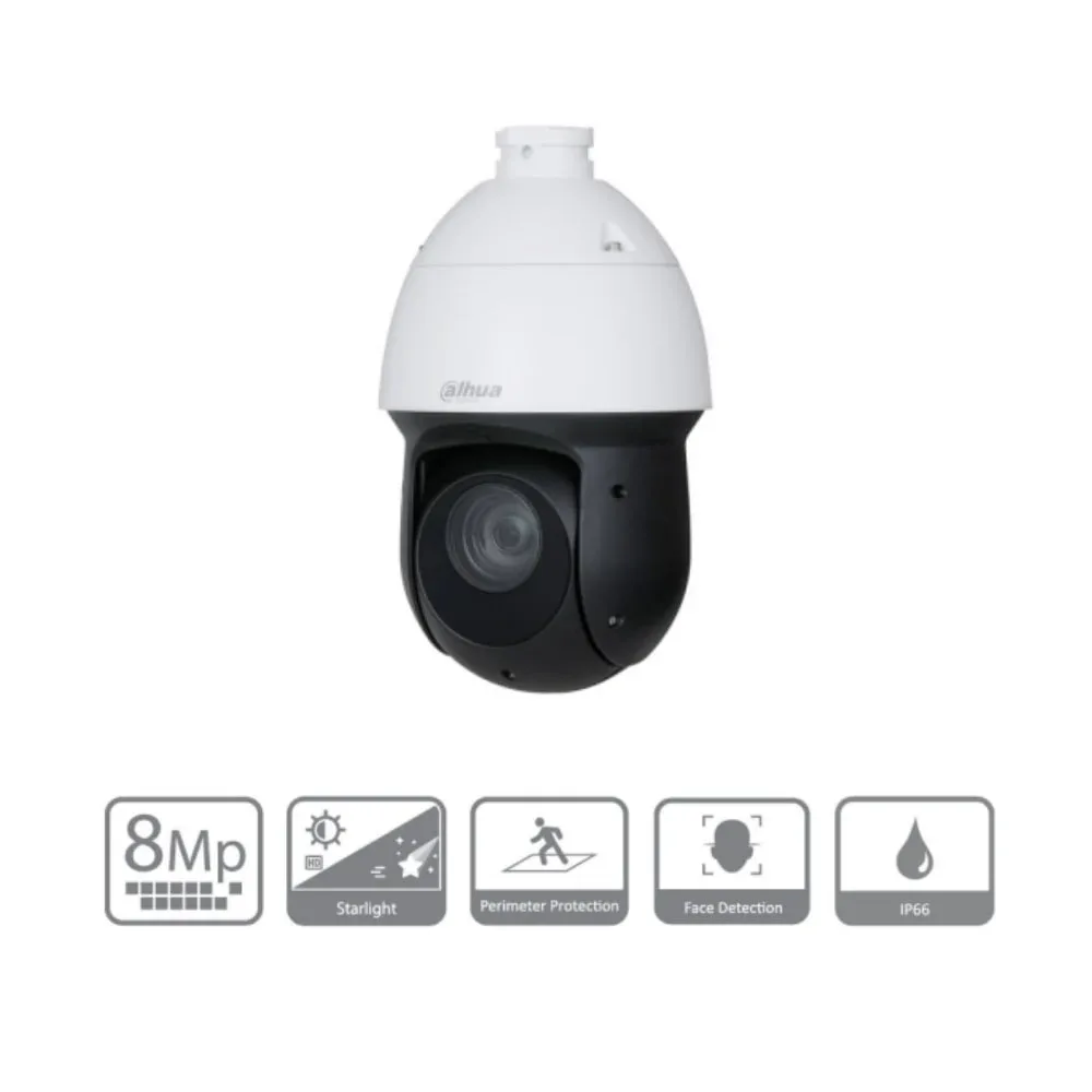 CAMERA DAHUA 8MP EXTERNNE AUDIO MOTORISE