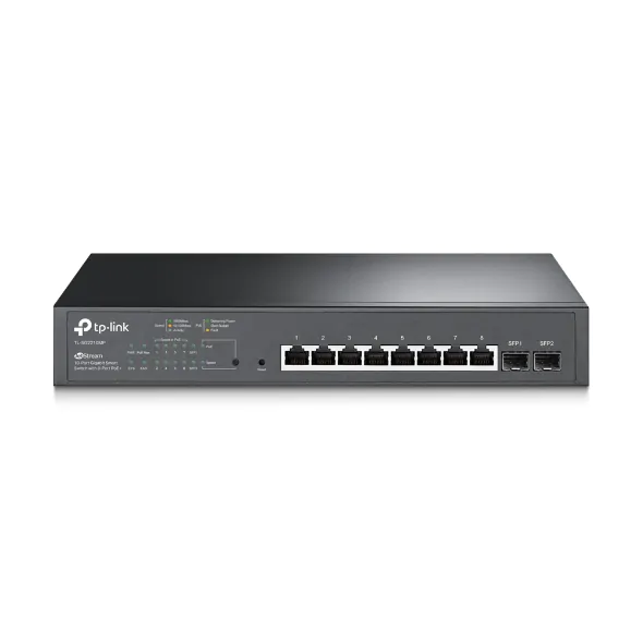 SWITCH TP-LINK 10 PORTS DESKTOP 1000MBPS GIGABIT AVEC 8 PORTS POE+
