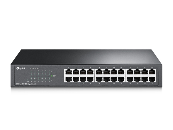 SWITCH TP-LINK 24 PORTS RACK 100MBPS