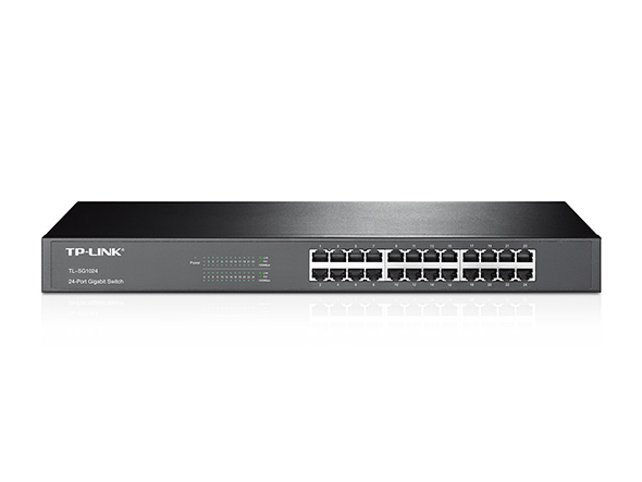 SWITCH TP-LINK 24 PORTS RACK GIGABIT