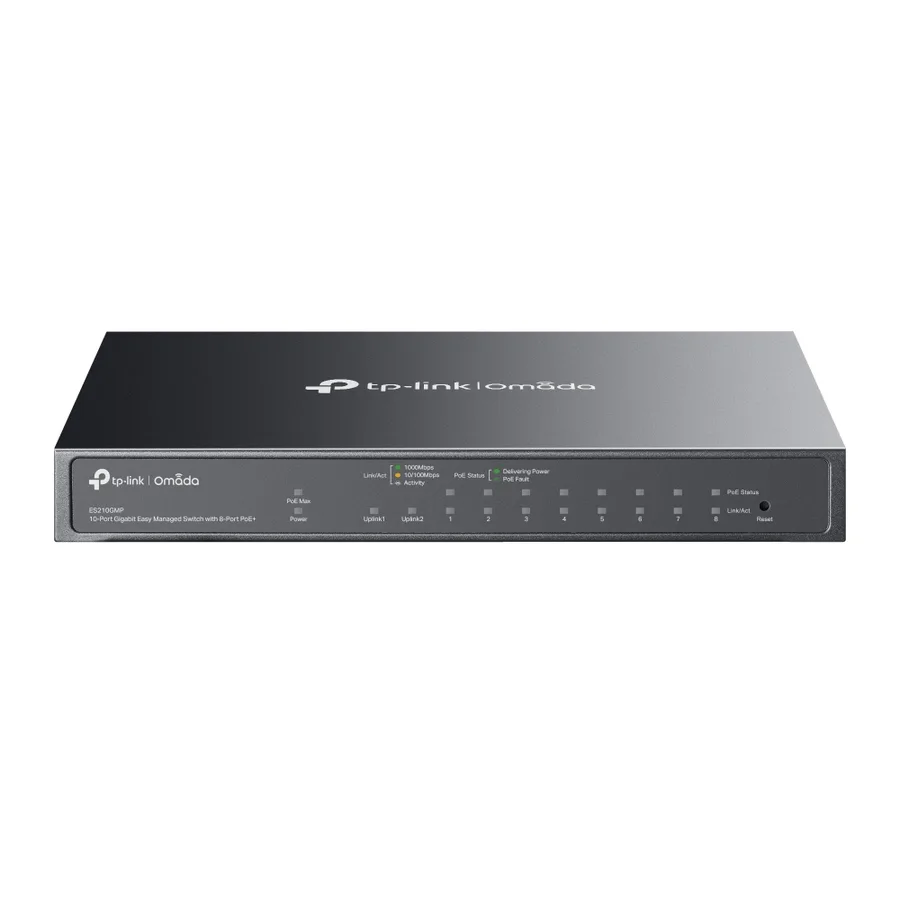 SWITCH TP-LINK 8 PORT POE GIGABIT OMADA