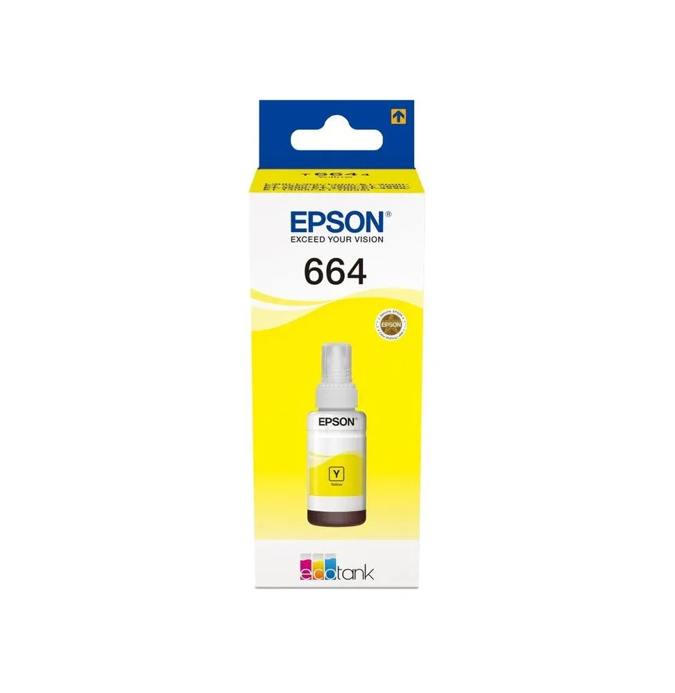 ENCRE EPSON 664 JAUNE ORIGINAL
