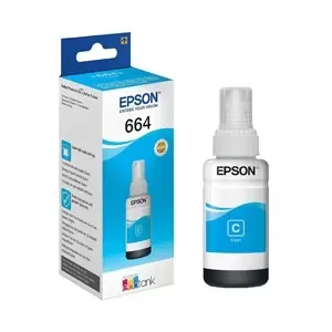 ENCRE EPSON 664 BLEU ORIGINAL