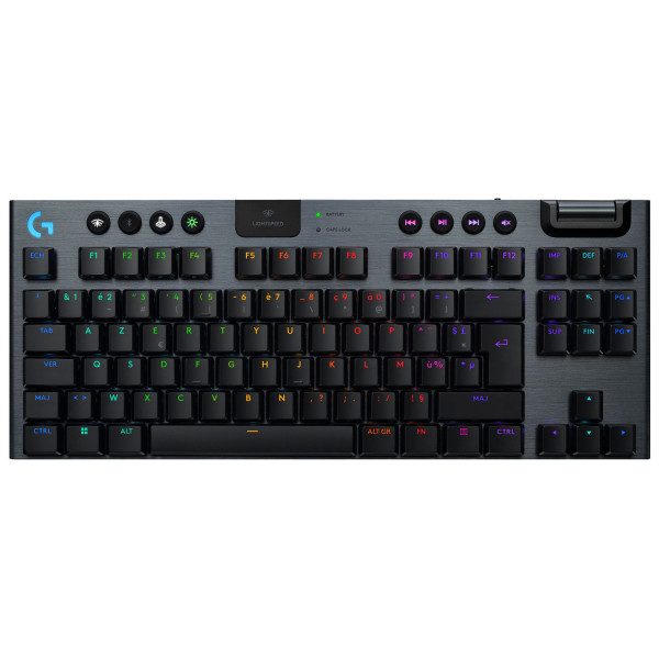 LOGITECH G915 X Wired Gaming Keyboard - BLACK - US INT'L - USB - TACTILE