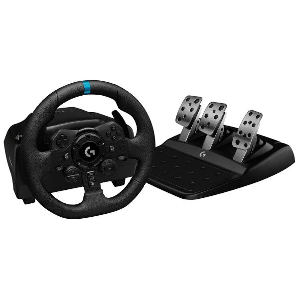 LOGITECH G923 Racing Wheel and Pedals - PC/PS - BLACK - USB