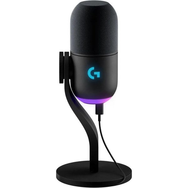 LOGITECH MICROPHONE Yeti GX Dynamic RGB Gaming BLACK