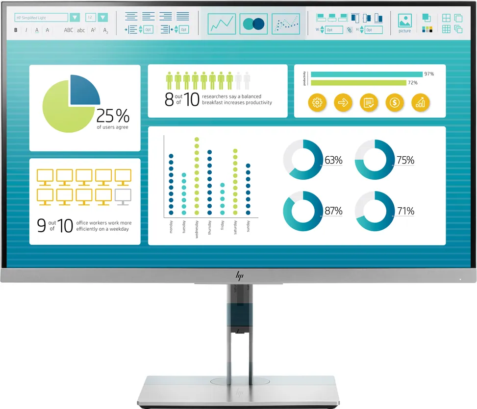 ECRAN HP 27 POUCES IPS HDMI / E273