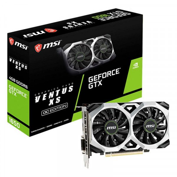 MSI GeForce GTX 1650 D6 VENTUS XS OCV1 4GB GDDR6